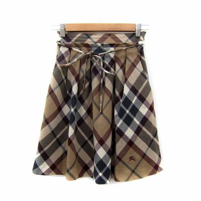 スカート 膝丈 チェック（BURBERRY BLUE LABEL／ファッション）の
