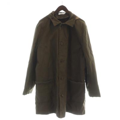 美品　PAPAS パパス ウール　ブラウン　オーバーサイズコート papas パパス チェスターコート ライナー付 オーバーサイズ ベージュ L