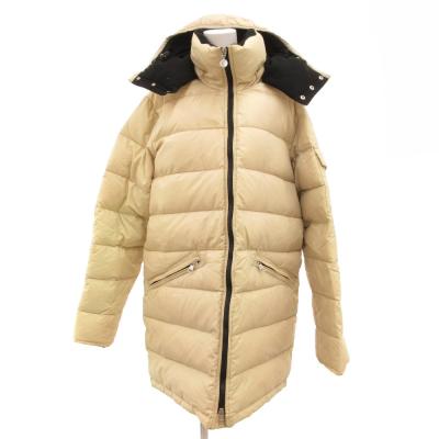 MONCLER レディースダウンコート、ダウンジャケット（色：ベージュ系