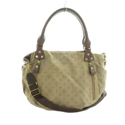 新品タグ付きラシット2Wayバックべ－ジュ系 スリム2WAYトートバッグ <ナイロン> | russet(ラシット)レディース