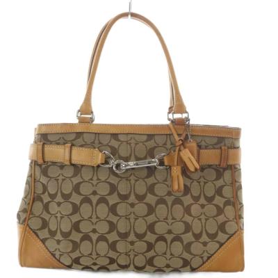 COACH レディーストートバッグ（色：ベージュ系）｜バッグ