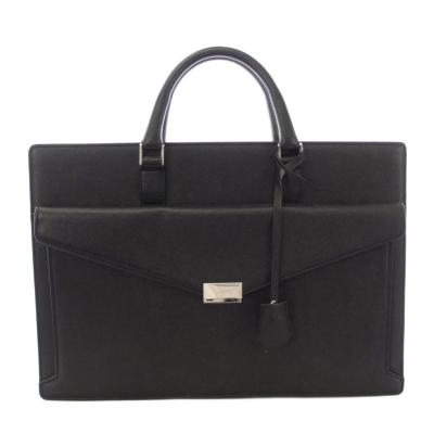 【美品】バーバリー　ビジネスバッグ　ブリーフケース　オールレザー　鍵　金具 imgrc0120876987.jpg