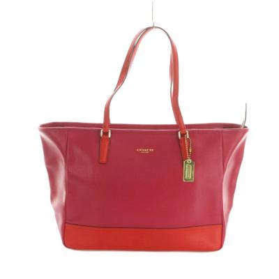【美品】COACH トートバッグ ピンク COACH コーチ 2wayトートバッグ 斜め掛け可能 ピンク色｜Yahoo!フリマ