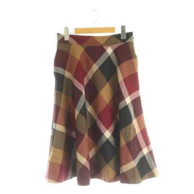 スカート 膝丈 チェック（BURBERRY BLUE LABEL／ファッション）の