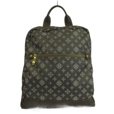 【極美品】【ラシット】リュック バックパック ナイロン レザー モノグラム 総柄 ラシット（リュックサック、デイパック）｜バッグ | ファッション の