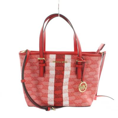 美品級】MICHAEL KORS レッド トートバッグ マイケルコース トート 