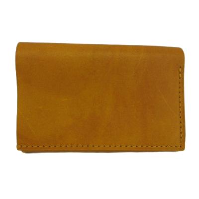 m+（革製品） メンズ三つ折り財布（色：ブラウン系）｜財布