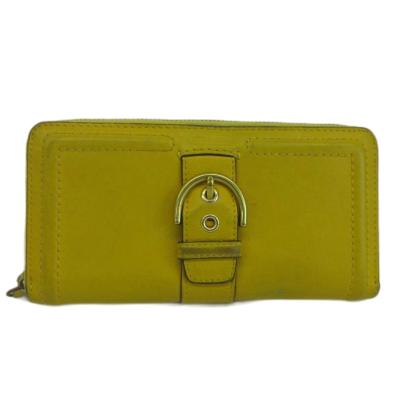 COACH 長財布 イエローの商品一覧 通販 - Yahoo!ショッピング