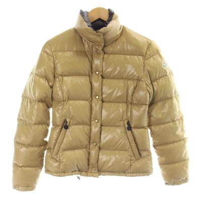 MONCLER レディースダウンコート、ダウンジャケット（色：ベージュ系