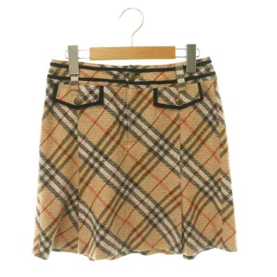 バーバリーチェック スカート（BURBERRY BLUE LABEL／レディース