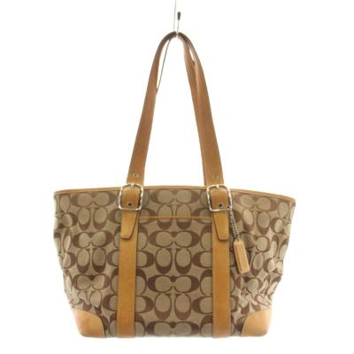 COACH レディーストートバッグ（色：ベージュ系）｜バッグ