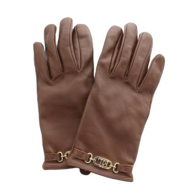 POLO RALPH LAUREN レディース手袋（色：ブラウン系）｜ファッション
