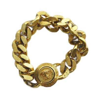 VERSACE メンズブレスレット（色：ゴールド系）｜メンズアクセサリー