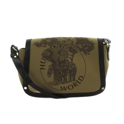Hunting World メンズショルダーバッグ（色：ベージュ系）｜バッグ