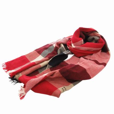赤チェックのマフラー（柄：チェック）のおすすめ人気商品一覧