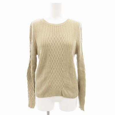 Saint Joie ☆ サンジョア ウールニットワンピース 七分袖　M サンジョア 