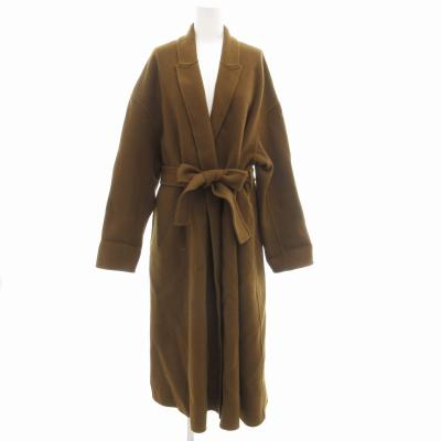 新品タグ付き NORC by the line ウールリバーノーカラーコート 撥水加工＆さらなる軽量化で進化を遂げたN.O.R.C by the lineの