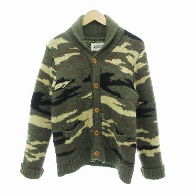 【新品/未使用】【M】 アンティバルリスティック/ニットショールカーディガン/黒 アンティバルリスティック（ANTI BALLISTIC）（メンズ）モール