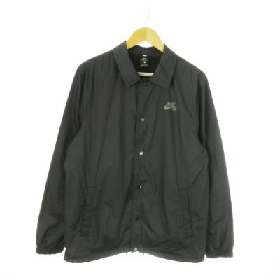 NIKE SB ブラックコート Sサイズ　コーチジャケット NIKE - 最値!定価7700円!新品!ナイキ SB ナイロン コーチ