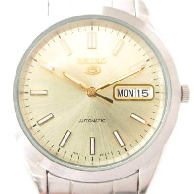 セイコー5 Automatic腕時計 裏スケ　自動巻き 純正ステンレスベルト付き セイコー5 Automatic腕時計 裏スケ 自動巻き 純正ステンレス