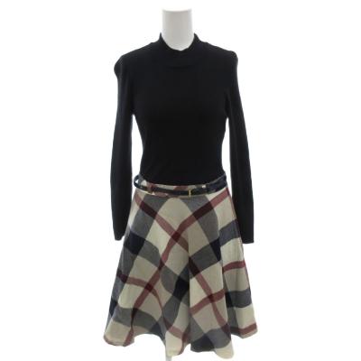 ブルーレーベルクレストブリッジ ワンピース チェックのおすすめ人気