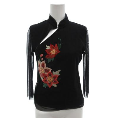 パワーネットカットソー（レディースファッション）（柄：花柄