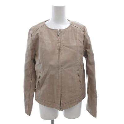 NATURAL BEAUTY BASIC レザージャケット L ナチュラルビューティーベーシックレザージャケットの商品一覧 通販