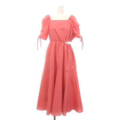 新品タグ付きHerlipto ハーリップトゥ プリーツロングドレス ピンク Montecristo Long Dress（ワンピース）｜Her lip to（ハーリップトゥー