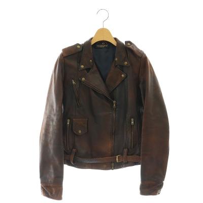 ゴールデングースレザージャケット（レディースファッション）の商品  