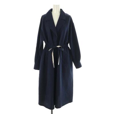 薄手のロングコート（色：ネイビー系）のおすすめ人気商品一覧