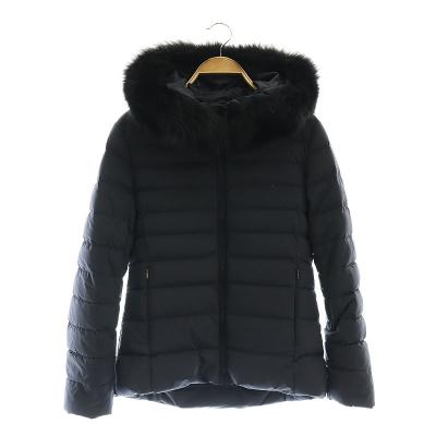 UNTITLED フォックスファー フード ダウンジャケット Lサイズ UNTITLED