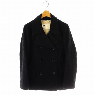 MHL. 黒 ウール コート LOOKBOOK WOMEN WINTER 2023 MHL. | MARGARET HOWELL