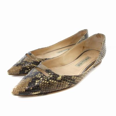 美品！PELLICO ペリーコ　フラットパンプス　36　パイソン 楽天市場】ペリーコ パンプス パイソンの通販