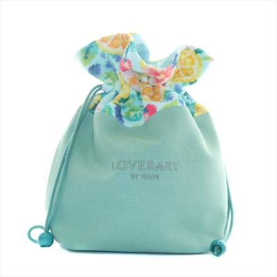 【美品】フェイラー巾着バッグ feiler フェイラー バッグ FEILER 手付き巾着 きんちゃく