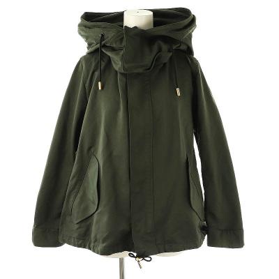 未使用美品　ハバーサック　モッズコート FIR MUM フィル マム 40/1 オーガニックコットン 強撚ウェザー