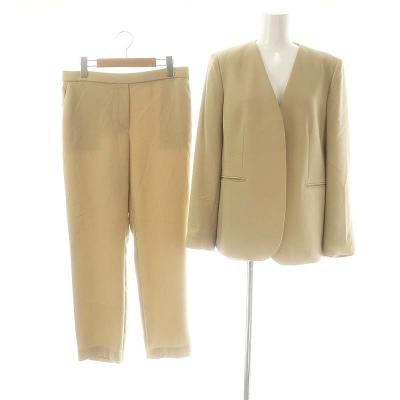 【美品】theory セットアップ　ウール　厚手 theory luxe 22AW ニットセットアップ プルオーバー スカート