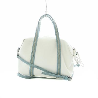 iopelle バッグ リュック 肩掛け 2way シルバー レザー