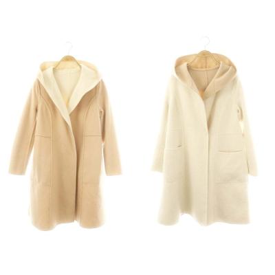 トッカ TOCCA アンゴラ ウール リバーシブル コート アウター 6