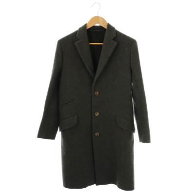 SCYE BASICS/サイベーシック ウールカシミヤ ステンカラーコート 美品 Scye（サイ）｜SCYE BASICS（サイベーシックス）Super140 ウール