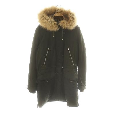 ZARA ベーシック モッズコート アウター ファー ミリタリージャケット ZARA レディースモッズコート、ミリタリー｜コート、ジャケット