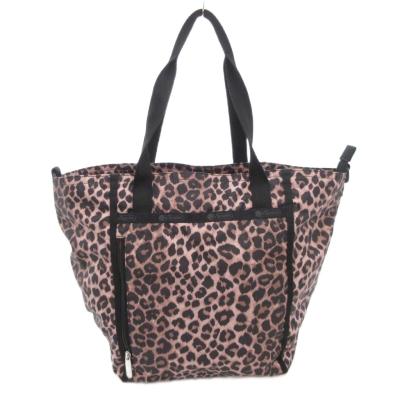 LeSportsac ヒョウ柄 2WAY ハンドバッグ ショルダーバッグ LeSportsac レスポートサック 2WAY ショルダーバッグ ハンド