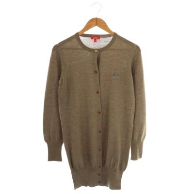 F Vivienne Westwood ロングカーディガン ドレープ 黒 ウール 楽天市場