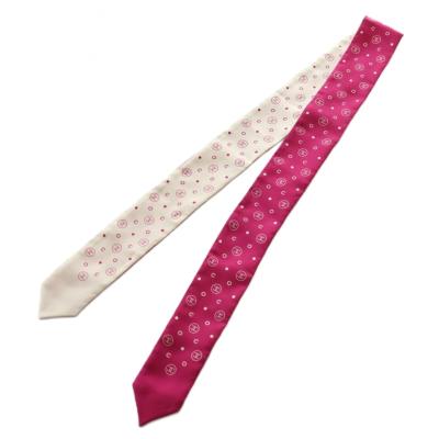 CHANEL シルクスカーフ 赤/白 リボン CHANEL シルクスカーフ 赤/白 リボン CHANEL リボンデザイン レッド