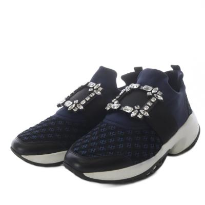 澪 さま専用 ROGER VIVIER ビジュー付きスニーカー 37 ロジェヴィヴィエ風（レディーススニーカー）｜シューズ