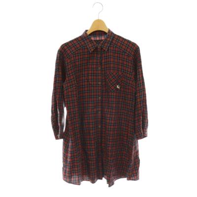 BURBERRY - バーバリーブルーレーベル☆シャドーチェック☆チュニック BURBERRY BLUE LABEL チュニック｜ワンピース、チュニック