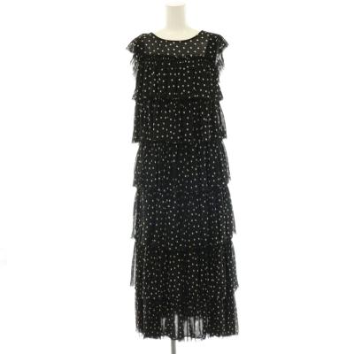 Estella.K ドットワンピース　水玉ハイネック ドレス エステラケーestella.K（ワンピース、チュニック） | ファッション の