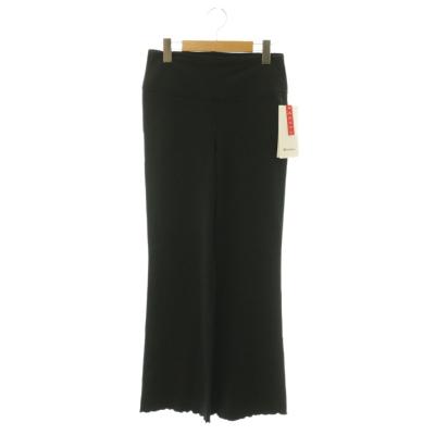 美品】ルルレモン lululemon クロップドパンツ ブラック サイズ6