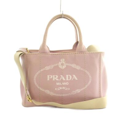 PRADA レディースバッグ（バッグ、小物素材：帆布、布製