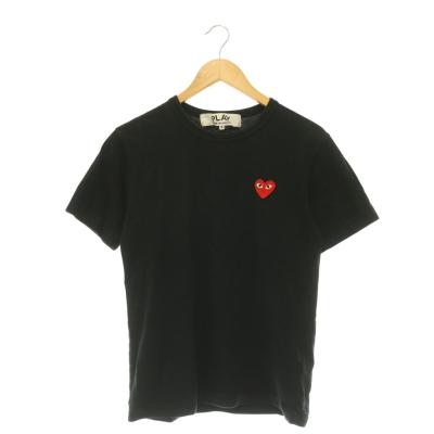 【みたらし団子】COMME des GARCONS 黒 Tシャツ COMME des GARCONS メンズ半袖Tシャツ、カットソー｜トップス