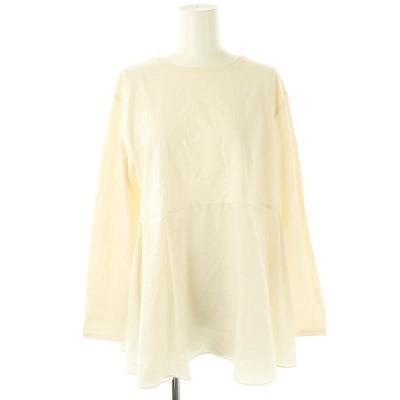 ❌オンワード樫山好き(❁ᴗ͈ˬᴗ͈)ロングTシャツ ニジュウサンク』オンワード樫山 Tシャツ【XL】ホワイト 白